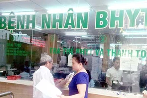 Bệnh nhân có BHYT khám bệnh tại một bệnh viện ở TPHCM