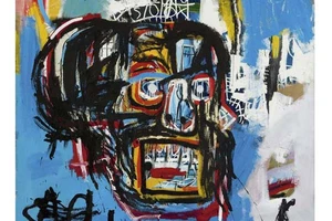 Tác phẩm "Untitled" của Jean-Michel Basquiat