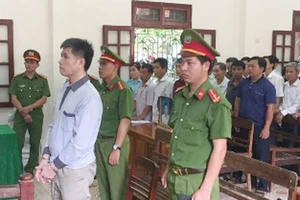 Bị cáo Phạm Văn Thông tại phiên tòa