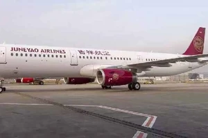 Một chiếc Airbus A321 của hãng hàng không Trung Quốc Juneyao Airlines. Ảnh: CHINA AVIATION DAILY