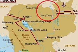 Lào và Campuchia giải quyết vấn đề biên giới 