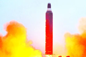 Một vụ thử tên lửa của Triều Tiên gần đây