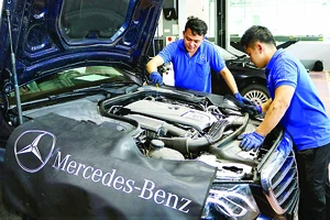 Vietnam Star Automobile ra mắt dịch vụ sửa chữa xe Mercedes-Benz