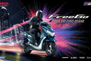 Công ty Yamaha Motor Việt Nam chính thức giới thiệu mẫu xe tay ga FreeGo 125cc với th