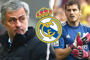 Jose Mourinho và Iker Casillas