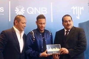 Neymar chính thức trở thành đại sự thương hiệu toàn cầu cho Ngân hàng quốc gia Qatar