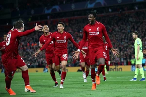 Liverpool trong niêm vui chiến thắng