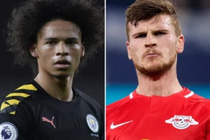 Leroy Sane và Timo Werner