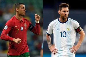 Cristiano Ronaldo và Leo Messi