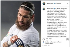 Bức tâm thư của Sergio Ramos trên Instagram