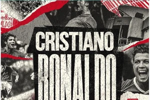 Bài đăng của Man.United về Ronaldo phá kỷ lục Instagram