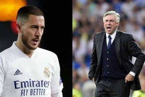 Eden Hazard không còn được Ancelotti ưu ái