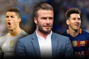 Ronaldo, Beckham và Messi là những cầu thủ bóng đá thu nhập cao nhất qua mọi thời đại