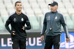Ronaldo và Ancelotti thời còn ở Real Madrid