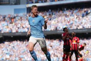 Kevin De Bruyne tỏa sáng với 1 bàn và 1 kiến tạo