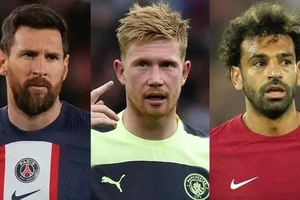 Leo Messi, Kevin De Bruyne và Mo Salah đều trong tầm ngắm của Saudi Arabia