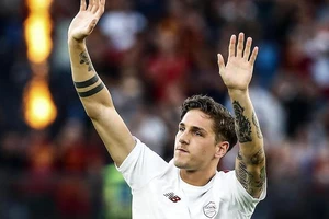 Nicolo Zaniolo trong màu áo Roma