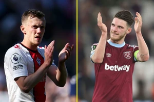 James Ward-Prowse và Declan Rice