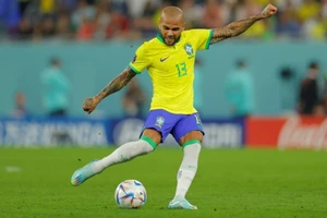 Dani Alves bị bắt chỉ vài tuần sau khi khoác áo Brazil ở World Cup 2022