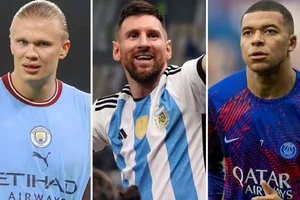 Haaland, Mbappe, Messi được vinh danh