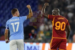 Ciro Immobile (Lazio) và Romelu Lukaku (Roma) hy vọng sẽ ghi được bàn trận derby
