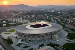 Sân Puskas Arena ở Budapest