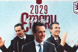 Aston Villa gia hạn hợp đồng với Unai Emery đến năm 2029