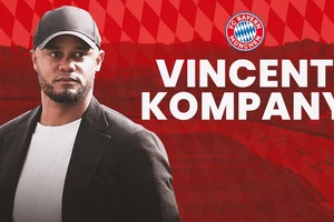 Vincent Kompany chính thức trở thành HLV Bayern