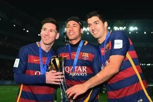 Bộ ba MSN (Lionel Messi, Neymar, Luis Suarez) nổi tiếng ở Barcelona