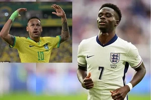 Bukayo Saka ngợi ca thần tượng Neymar