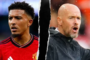 Jadon Sancho và Erik ten Hag lại tái hợp ở Old Trafford