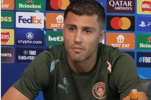 Tiền vệ Rodri của Manchester City