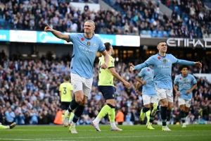 Erling Haaland ghi bàn thắng quyết định cho Man City