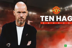 Efrik ten Hag đã bi Man United sa thải sau 3 mùa giải cầm quân