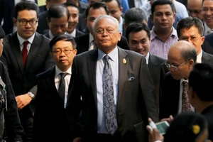 Cựu Phó Thủ tướng Thái Lan Suthep Thaugsuban bị cáo buộc tội phản quốc và khủng bố. Ảnh: Thai PBS English News