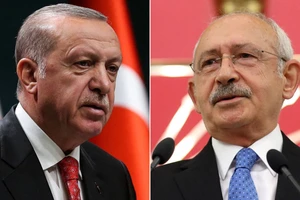 Tổng thống Tayyip Erdogan (trái) và đối thủ Kemal Kilicdaroglu. Ảnh: CNN 