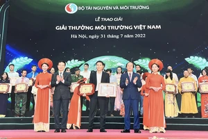 Vinamilk được vinh danh tại giải thưởng môi trường quốc gia