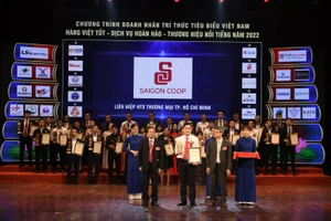 Saigon Co.op đạt tốp “10 thương thiệu nổi tiếng hàng đầu năm 2022”