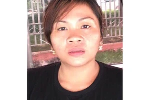 Phạm Thị Khánh Vân khi bị tạm giữ