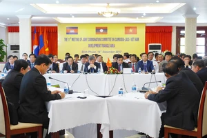 Hội nghị cấp Bộ trưởng Ủy ban điều phối chung 3 nước Campuchia - Lào - Việt Nam