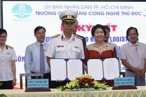 Lãnh đạo TDC ký kết hợp tác với Công ty phát triển nguồn nhân lực Tân Cảng