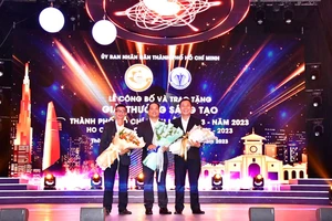 Công ty TNHH MTV Thoát nước đô thị TPHCM đạt giải Nhì Giải thưởng Sáng tạo TPHCM lần III