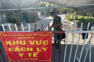 Đã hủy bỏ lệnh phong tỏa trụ sở UBND phường An Lạc, quận Bình Tân 