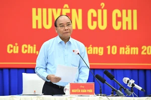 Chủ tịch nước Nguyễn Xuân Phúc sẽ trực tiếp cùng các ngành có buổi xúc tiến đầu tư vào huyện Củ Chi