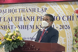 Ông Lê Mạnh Hùng làm Chủ tịch Hội Thừa phát lại TPHCM