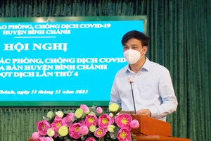Phó Chủ tịch UBND TPHCM Lê Hòa Bình: Huyện Bình Chánh tuyệt đối không chủ quan, lơ là trước dịch Covid-19