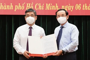 Đồng chí Nguyễn Phước Lộc giữ chức Trưởng Ban Tổ chức Thành ủy TPHCM