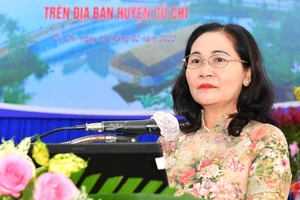 Chủ tịch HĐND Nguyễn Thị Lệ: Xác định đúng hướng, đúng mô hình để thúc đẩy huyện Củ Chi phát triển