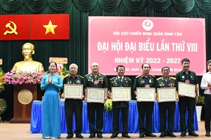 Ông Võ Điền Trung đắc cử chức Chủ tịch Hội Cựu chiến binh quận Bình Tân
