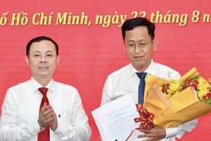 Đồng chí Trần Quốc Trung giữ chức Phó Trưởng Ban Nội chính Thành ủy TPHCM